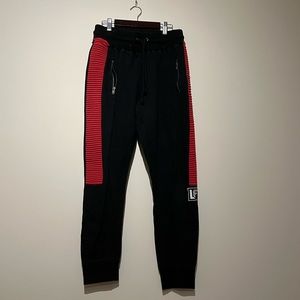 LF THE BRAND Joggers with Red Paneling